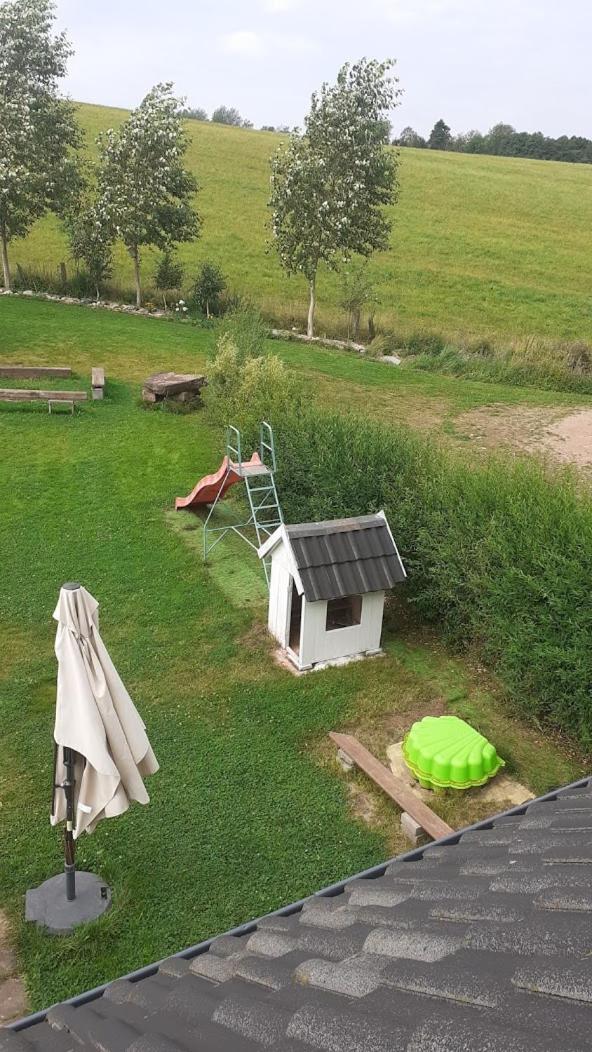 Apartman V Chaloupce Na Vrsku Bernsdorf Zewnętrze zdjęcie