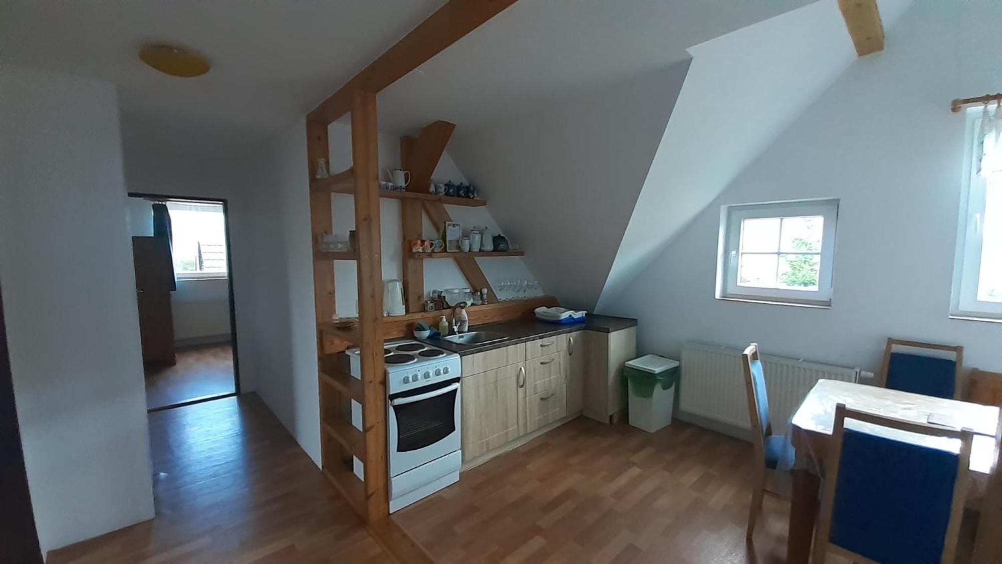 Apartman V Chaloupce Na Vrsku Bernsdorf Zewnętrze zdjęcie